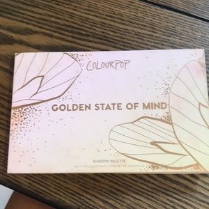 Colourpop “Golden state of mind” palette